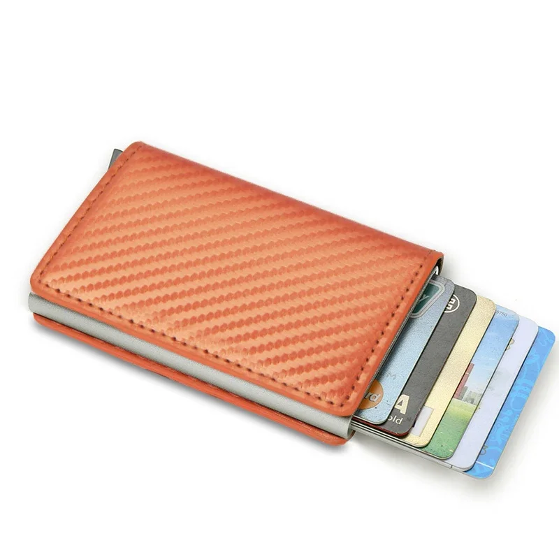 Leather Pop-Up Wallet with RFID Blocking | Slim Minimalist Card Holder for Men - Image 18