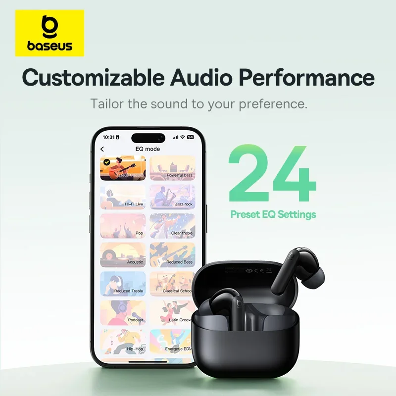 Baseus Bass EP10 NC Noise Cancelling Ear buds - Image 6